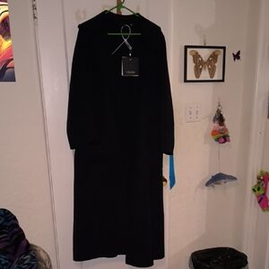 NWT MaxMara | Midnight Blue 100% Wool Trench Coat